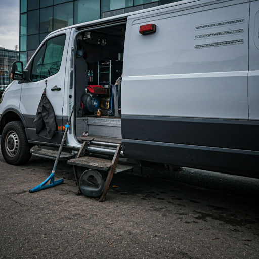 Mobile tire repair van Ottawa